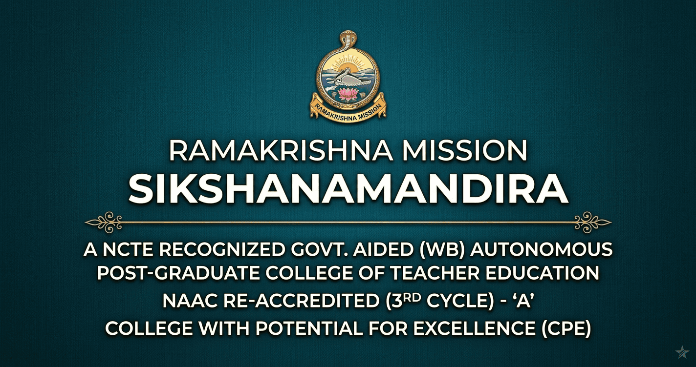 M.Ed Course Curriculum, Structure & Eligibility - RKMSM